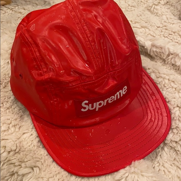 supreme splatter camp cap